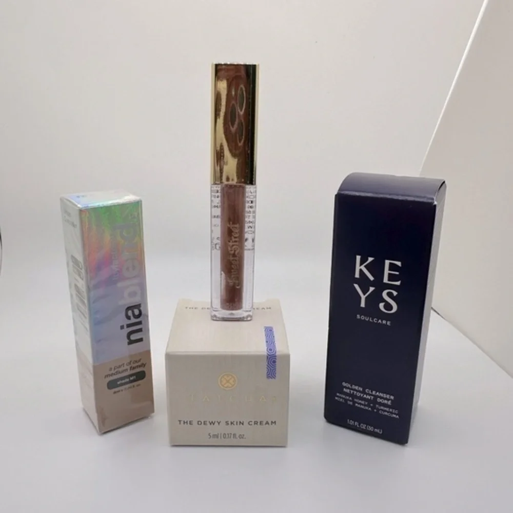 Luxury Mini Beauty Bundle - Tatcha, Toyfactory, KEYS & Sweet Street